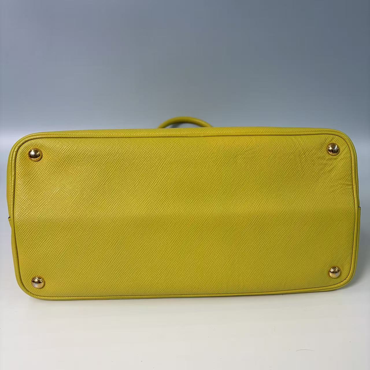 Prada Saffiano Cuir Medium Double Tote Bag