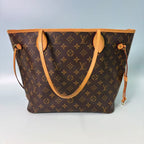 Louis Vuitton Neverfull MM – Iconic Monogram Canvas with Cerise Red Interior and Removable Pouch