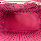 Louis Vuitton Neverfull MM – Iconic Monogram Canvas with Cerise Red Interior and Removable Pouch