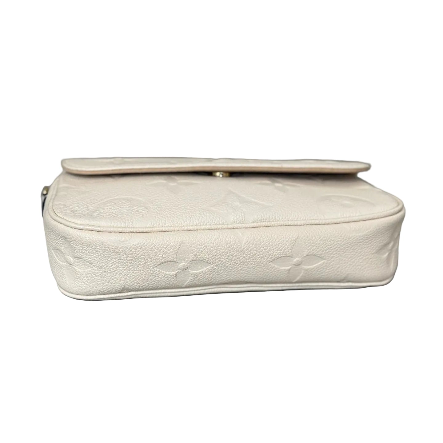 Louis Vuitton Diane NM Monogram Empreinte Leather - White/Cream - Gold Hardware