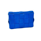 Bottega Veneta Cassette Bag - Cobalt Blue Maxi Intrecciato Lambskin Leather