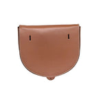 Loewe Heel Pouch in Tan Calfskin - Iconic Half-Moon Crossbody Bag