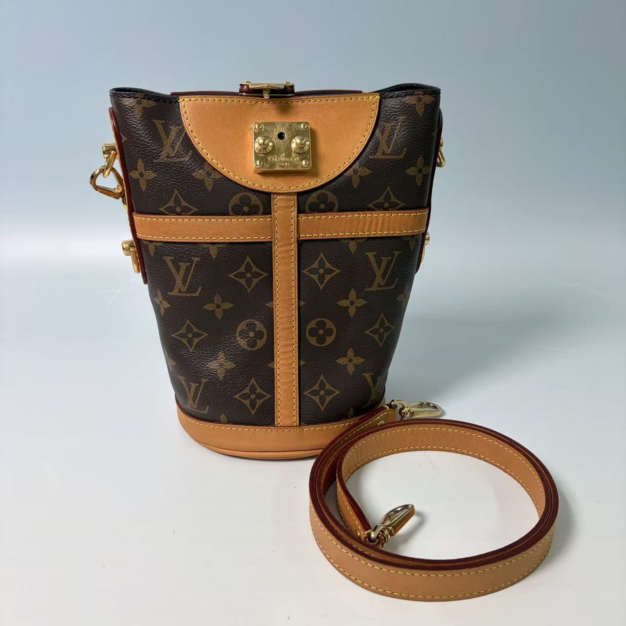 Louis Vuitton Monogram Duffle Bucket Bag