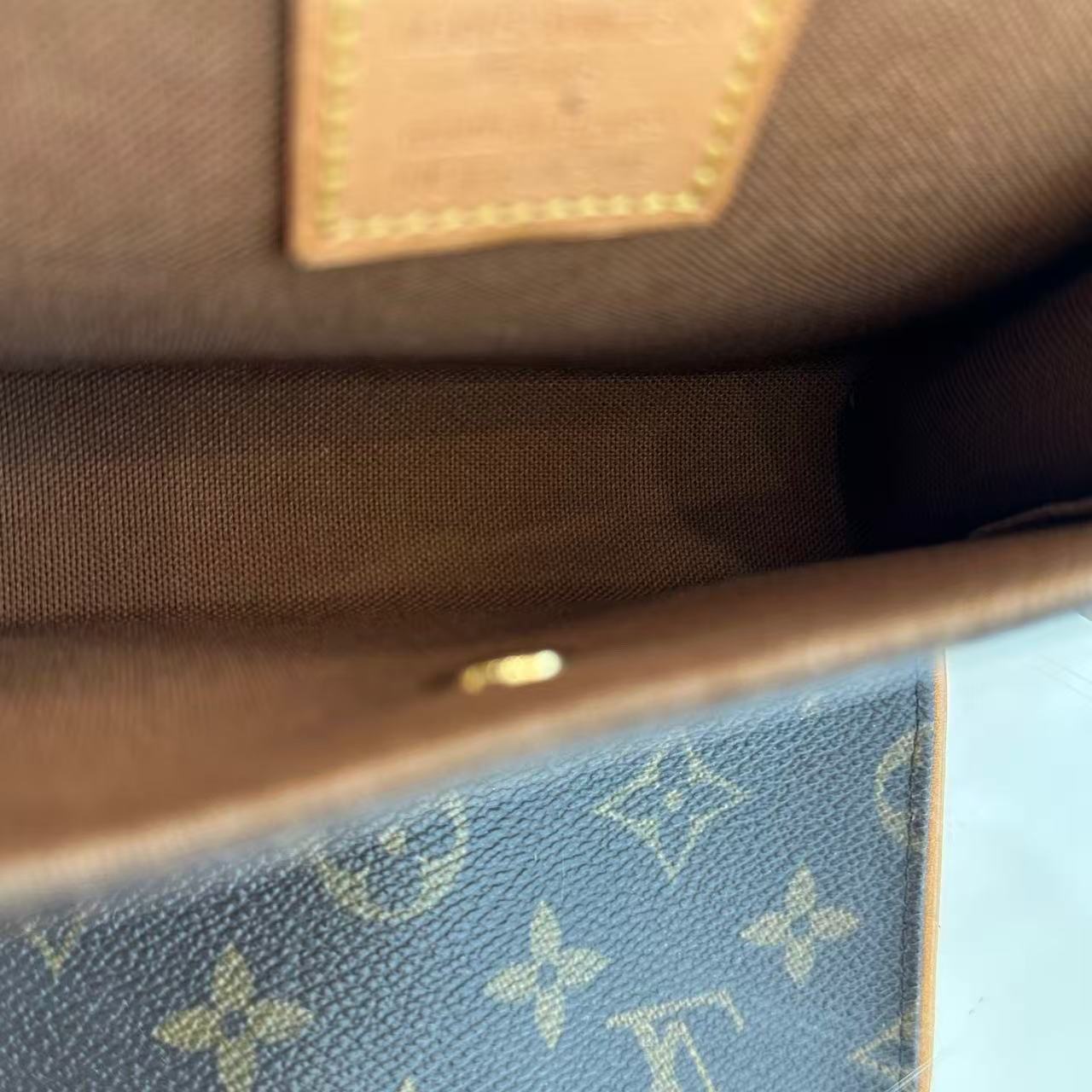 Louis Vuitton Monogram Canvas Pochette Florentine Bag