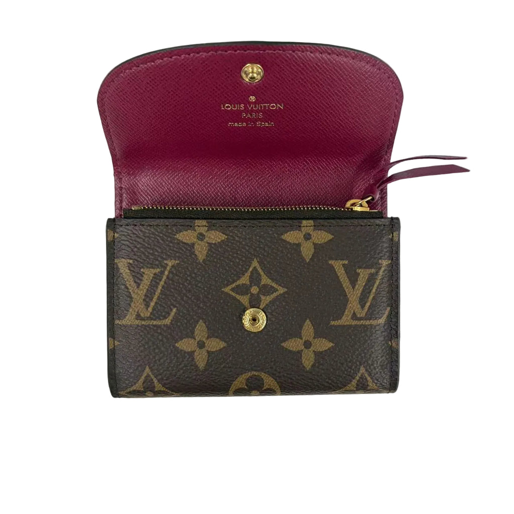 Louis Vuitton Rosalie Coin Purse - Monogram Canvas with Fuchsia Interior