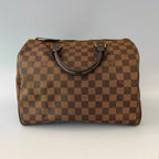 Louis Vuitton Speedy 30 in Damier Ebène Canvas
