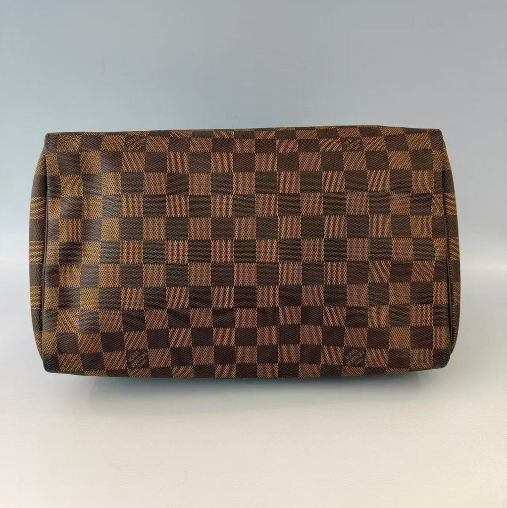 Louis Vuitton Speedy 30 in Damier Ebène Canvas