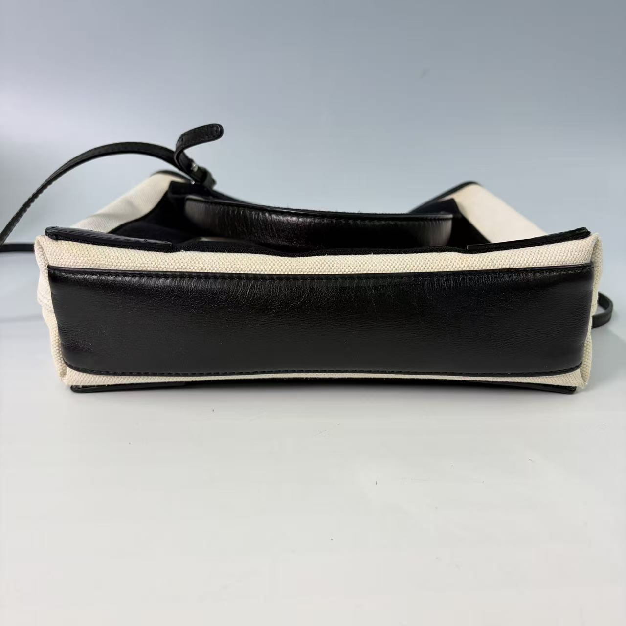 Balenciaga Navy Cabas XS Canvas Tote Bag