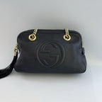 Gucci Soho Pebble Leather Chain Shoulder Bag