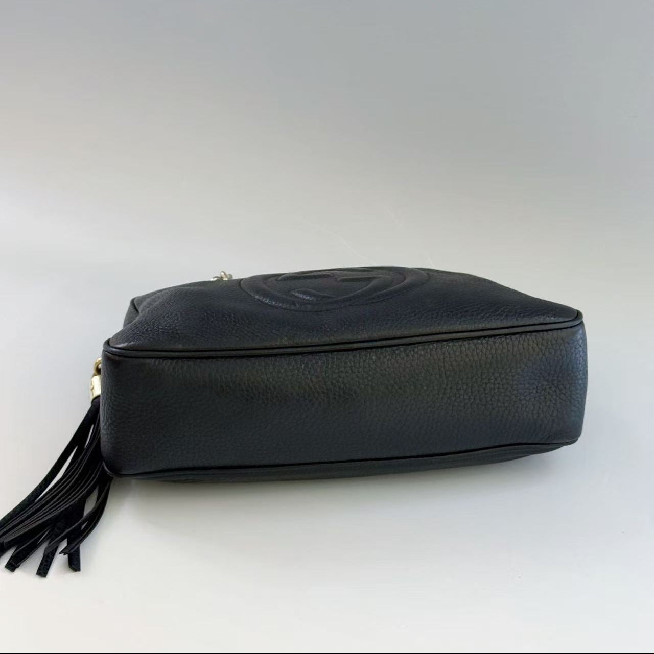 Gucci Soho Pebble Leather Chain Shoulder Bag