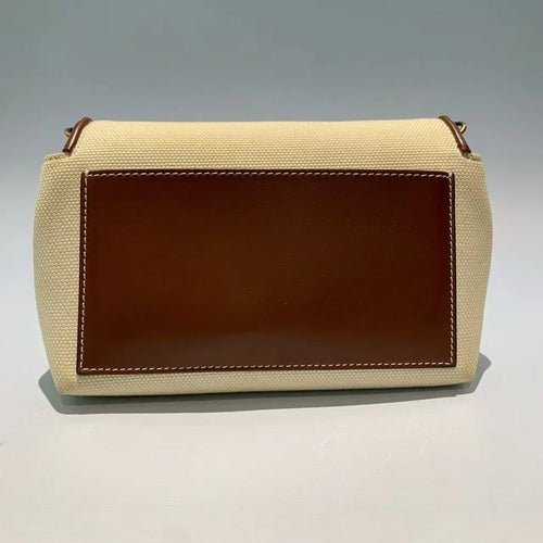Pre-Owned - Burberry Mini Horseferry Print Canvas and Leather Notes Bag Authentic Luxury by LUXE LINK