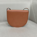 Loewe Heel leather crossbody bag Brown