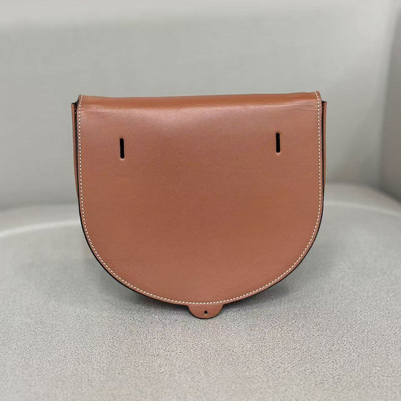 Loewe Heel leather crossbody bag Brown
