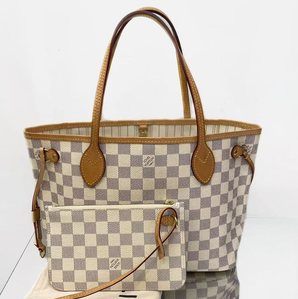 Louis Vuitton Neverfull PM in Damier Ebène Canvas