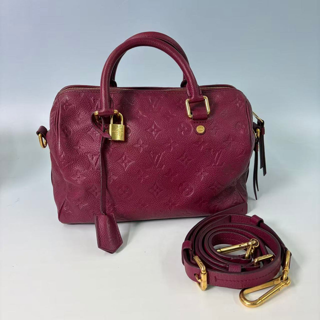 Louis Vuitton Speedy Bandoulière 25 in Monogram Empreinte Leather