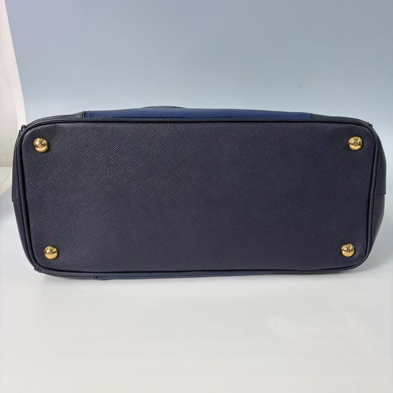 Prada Galleria Color-Block Tote Bag in Saffiano Leather