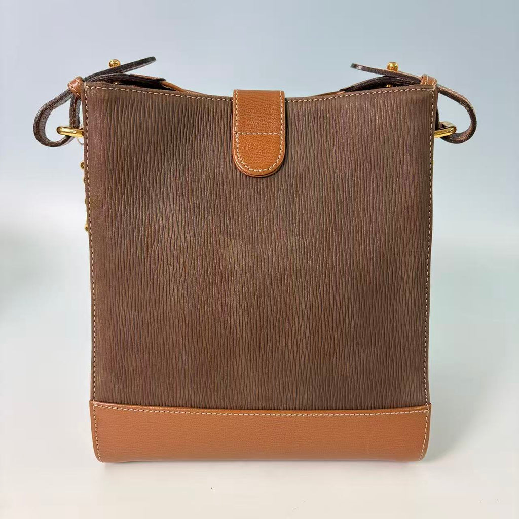 Loewe Vintage Centra Bar Buckle Shoulder Bag