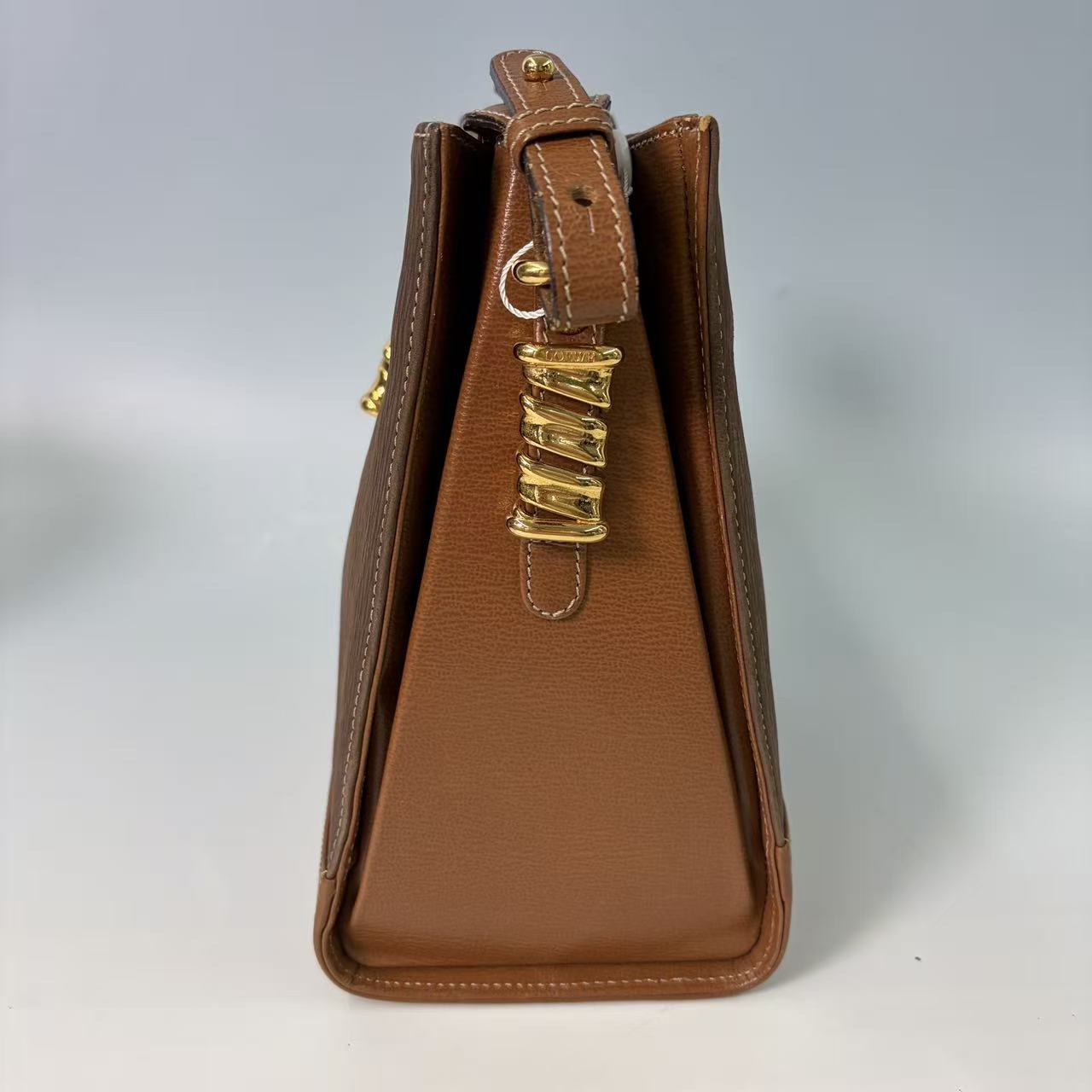 Loewe Vintage Centra Bar Buckle Shoulder Bag