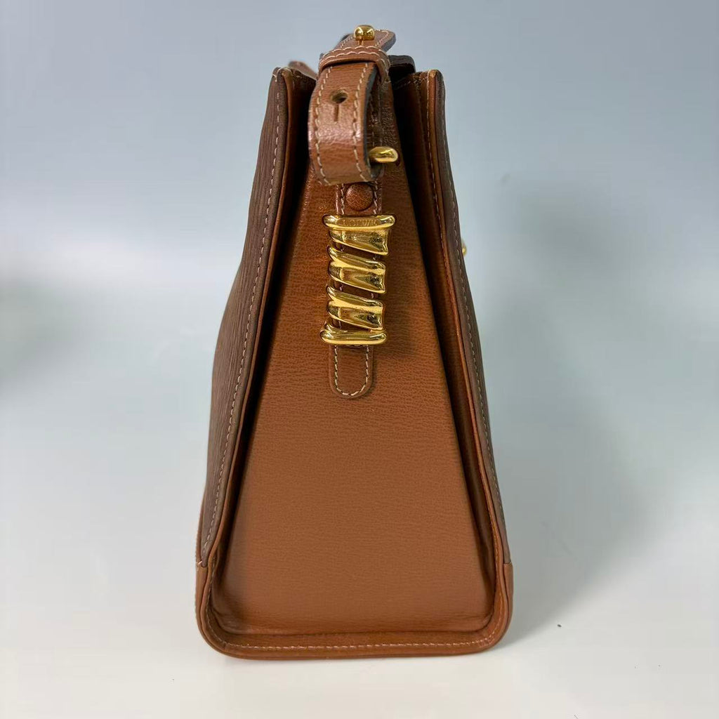 Loewe Vintage Centra Bar Buckle Shoulder Bag