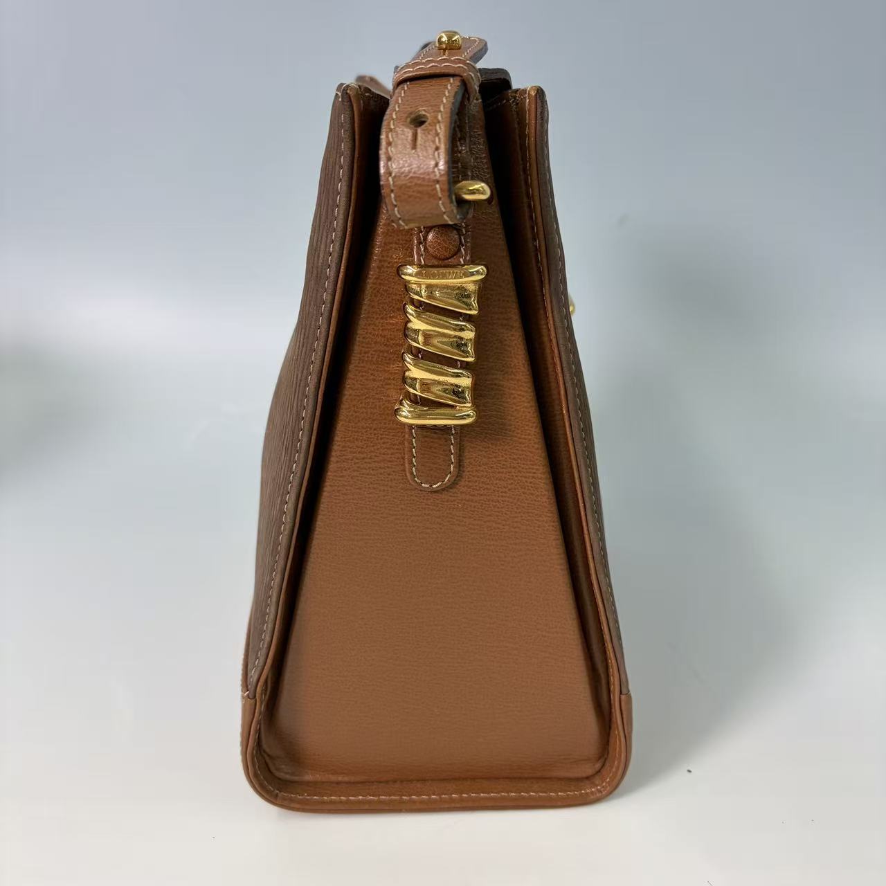 Loewe Vintage Centra Bar Buckle Shoulder Bag