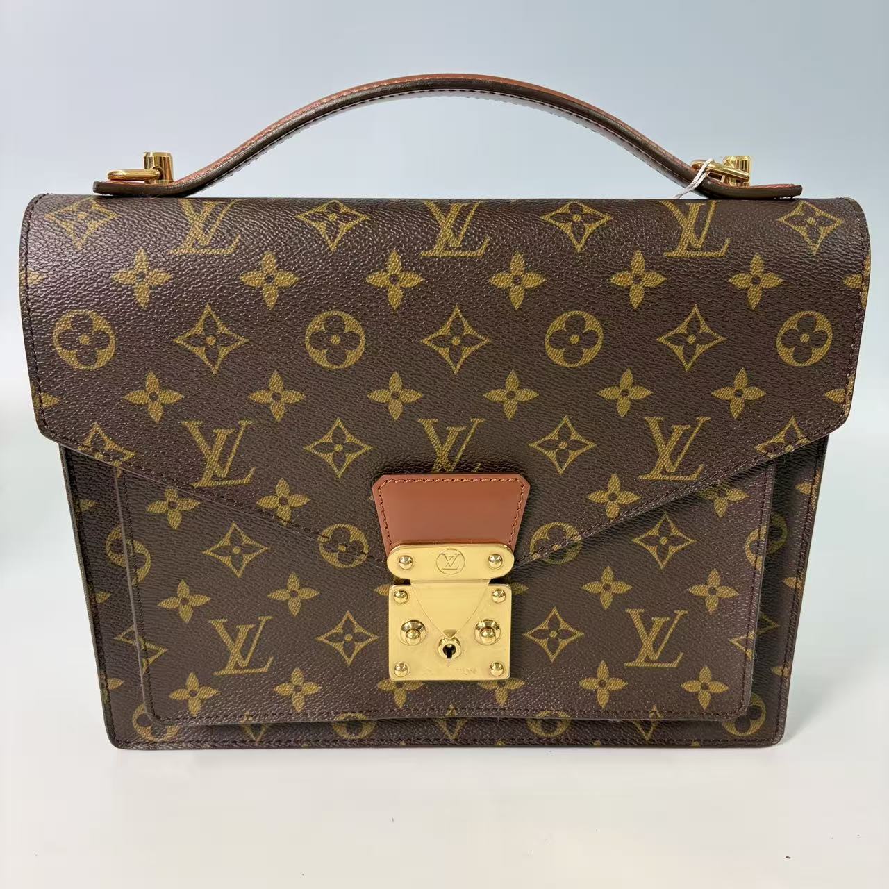 Louis Vuitton Vintage Monceau Briefcase in Monogram Canvas