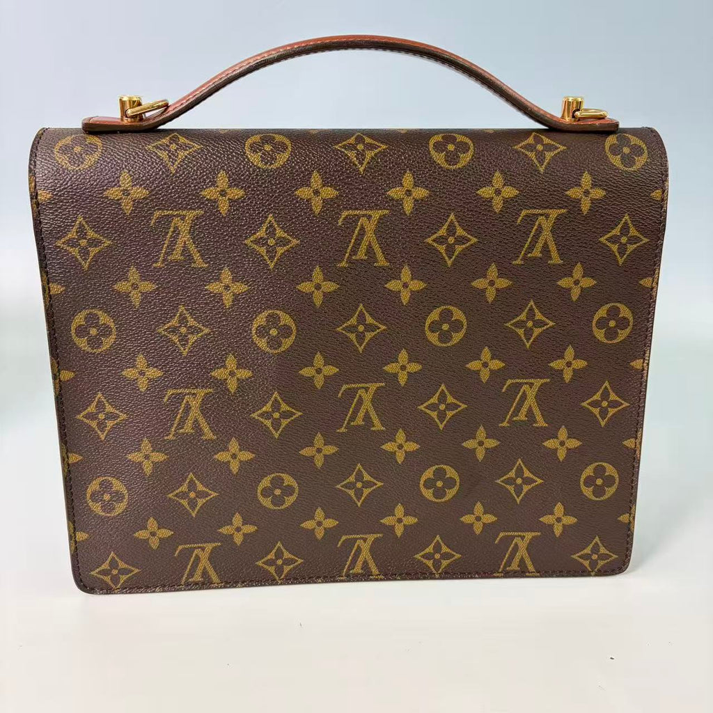 Louis Vuitton Vintage Monceau Briefcase in Monogram Canvas