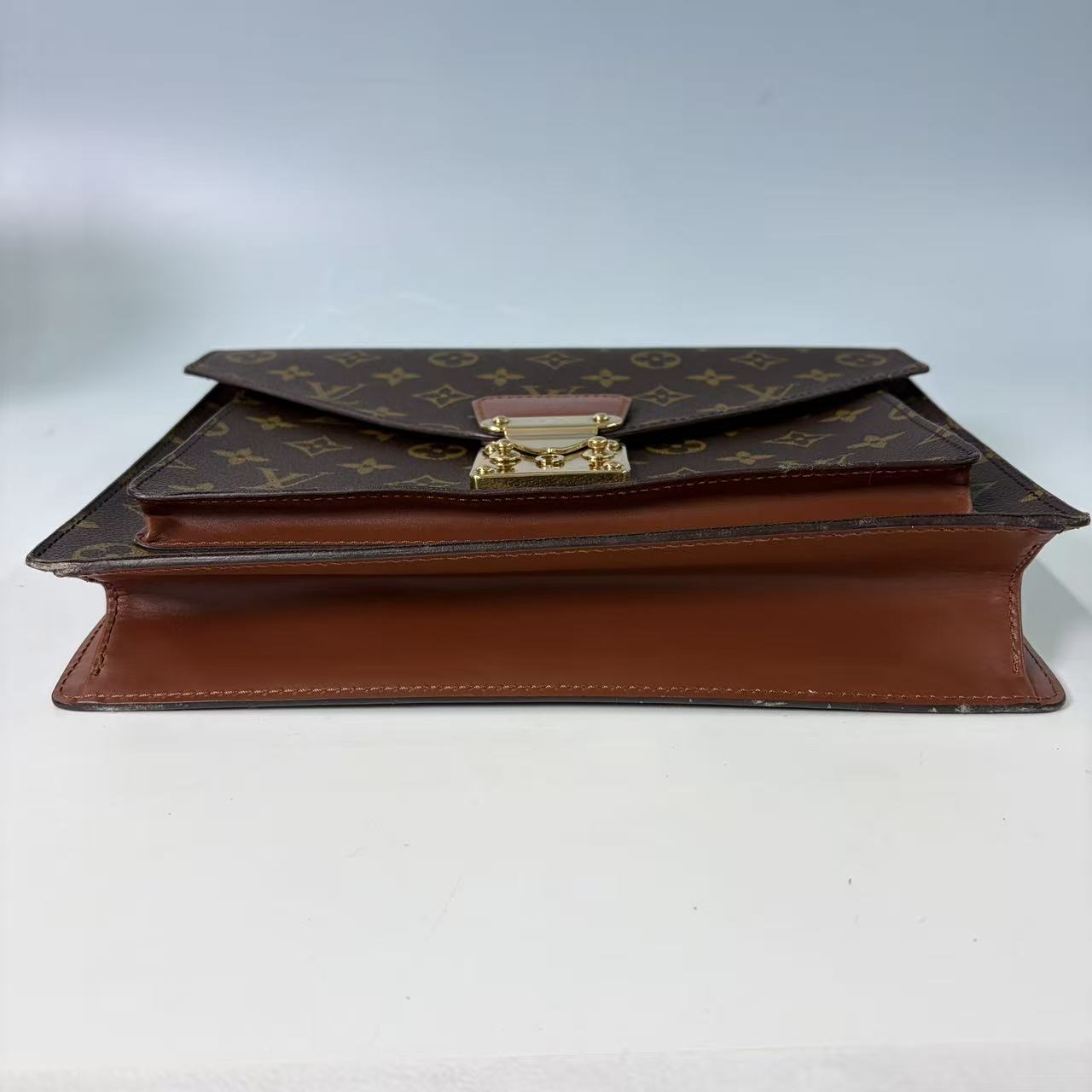 Louis Vuitton Vintage Monceau Briefcase in Monogram Canvas
