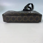 Celine Medium Camera Bag in Triomphe Canvas with Bold Logo