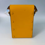 Gucci Horsebit 1955 Mini Shoulder Bag in Yellow Leather