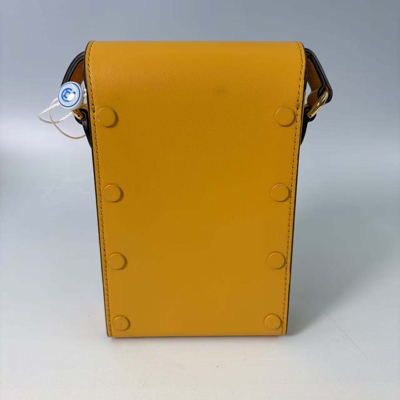 Gucci Horsebit 1955 Mini Shoulder Bag in Yellow Leather