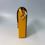 Gucci Horsebit 1955 Mini Shoulder Bag in Yellow Leather