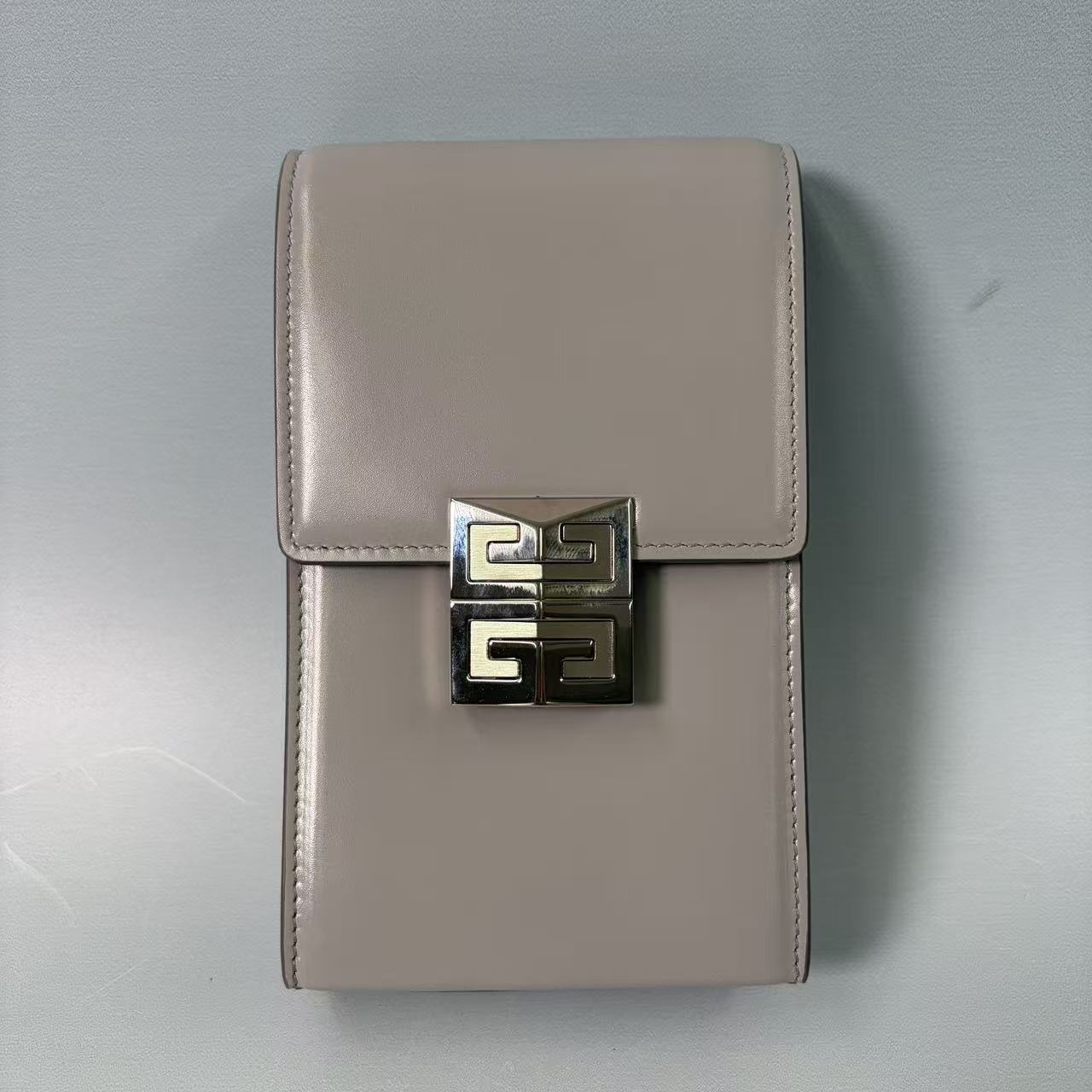 Givenchy 4G Vertical Crossbody Pouch in Smooth Box Calfskin