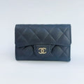 Chanel Classic Flap Card Holder Gold-Tone Hardware
