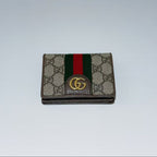 Gucci Ophidia 'Three Little Pigs' Card Case Wallet