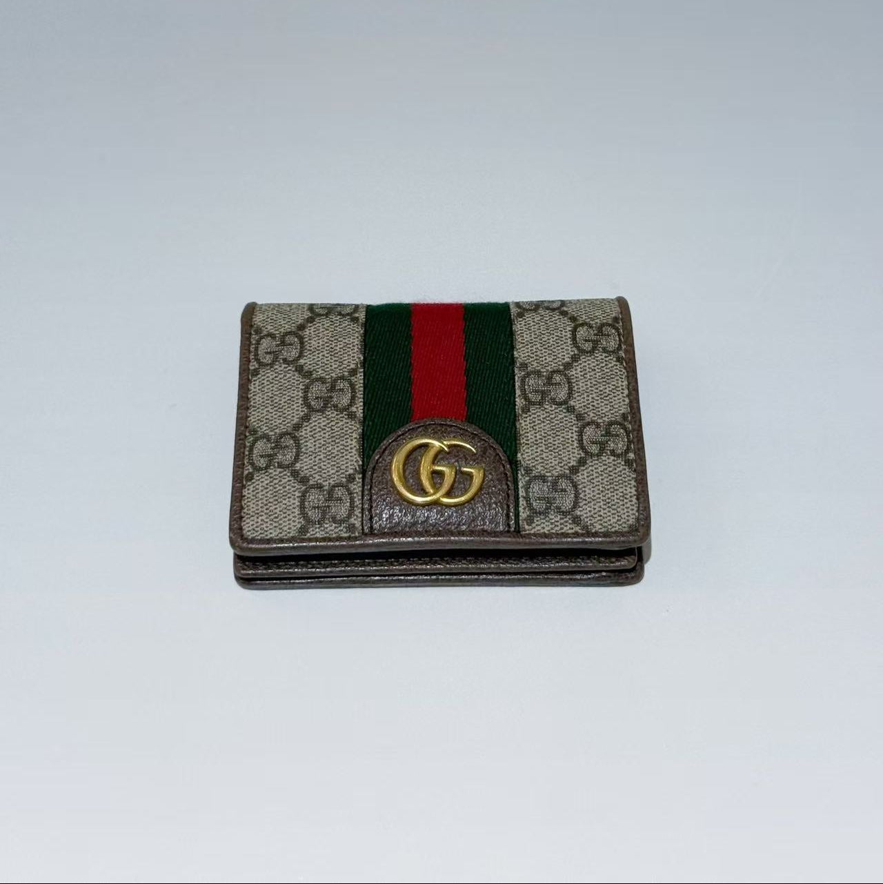 Gucci Ophidia 'Three Little Pigs' Card Case Wallet