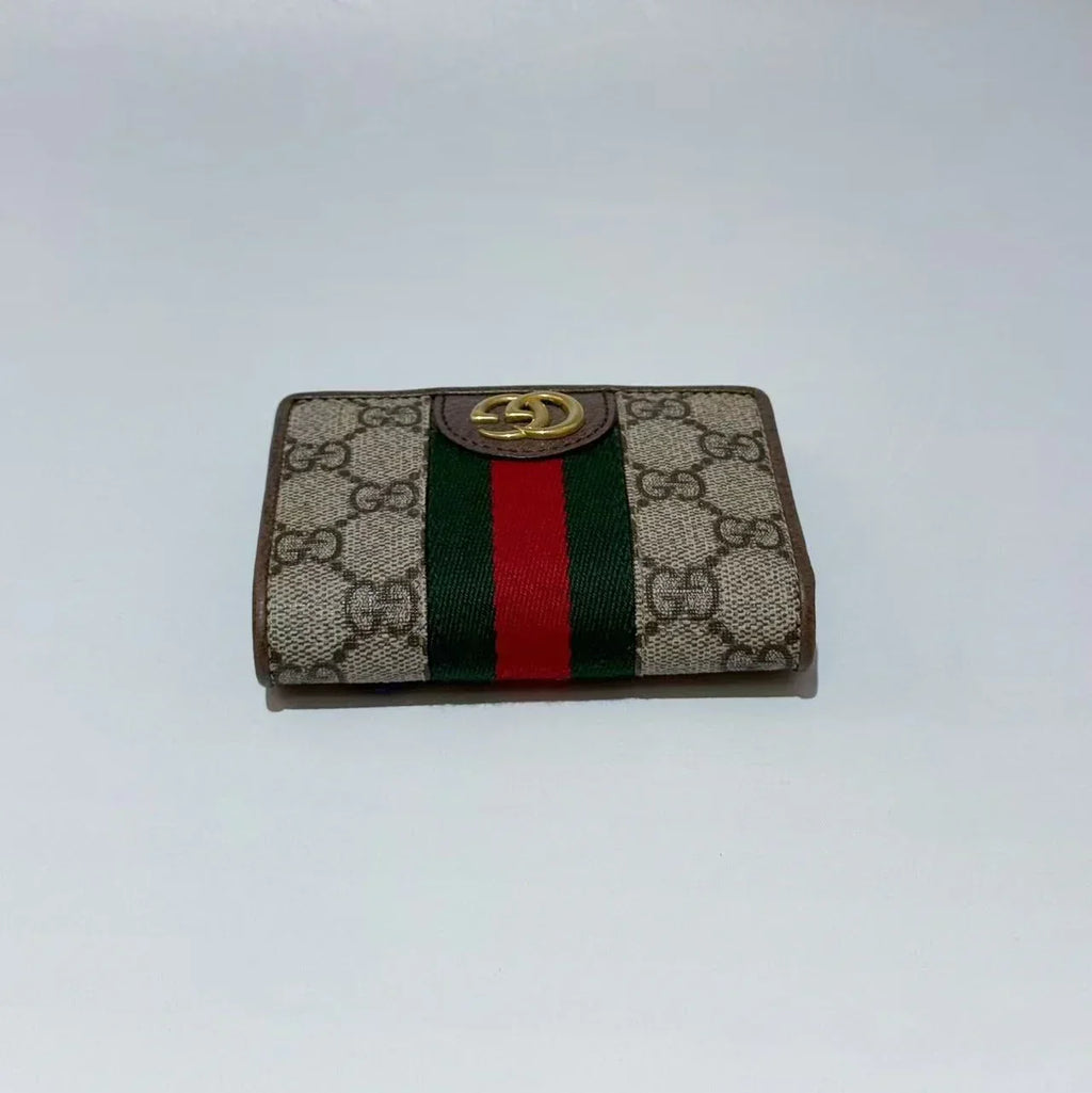 Gucci Ophidia 'Three Little Pigs' Card Case Wallet