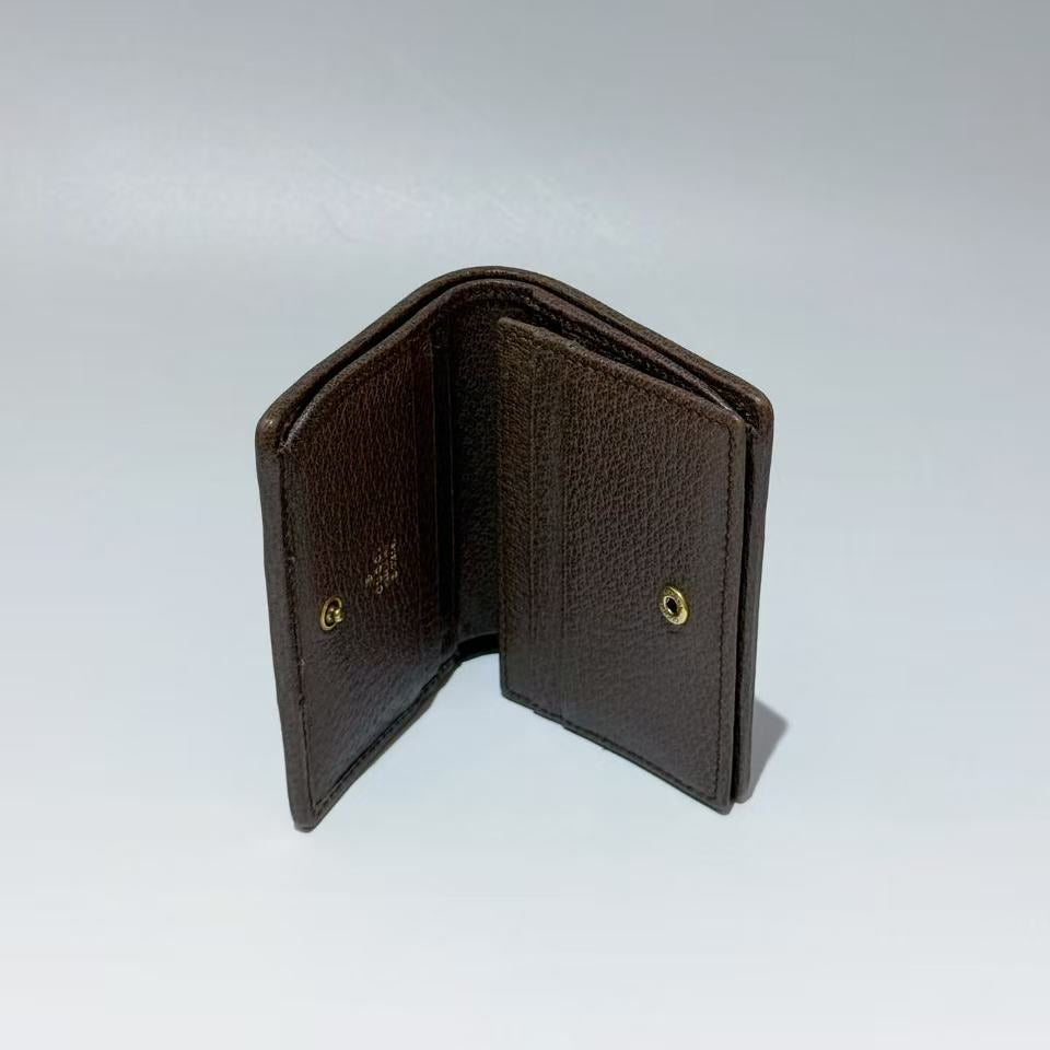 Gucci Ophidia 'Three Little Pigs' Card Case Wallet