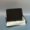 Gucci Signature Leather Pouch with Wristlet