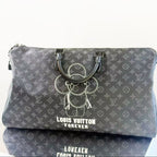 Louis Vuitton Monogram Eclipse 'Vivienne' Keepall Bandoulière 50