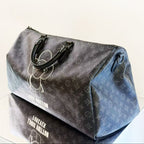 Louis Vuitton Monogram Eclipse 'Vivienne' Keepall Bandoulière 50