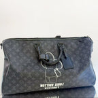 Louis Vuitton Monogram Eclipse 'Vivienne' Keepall Bandoulière 50