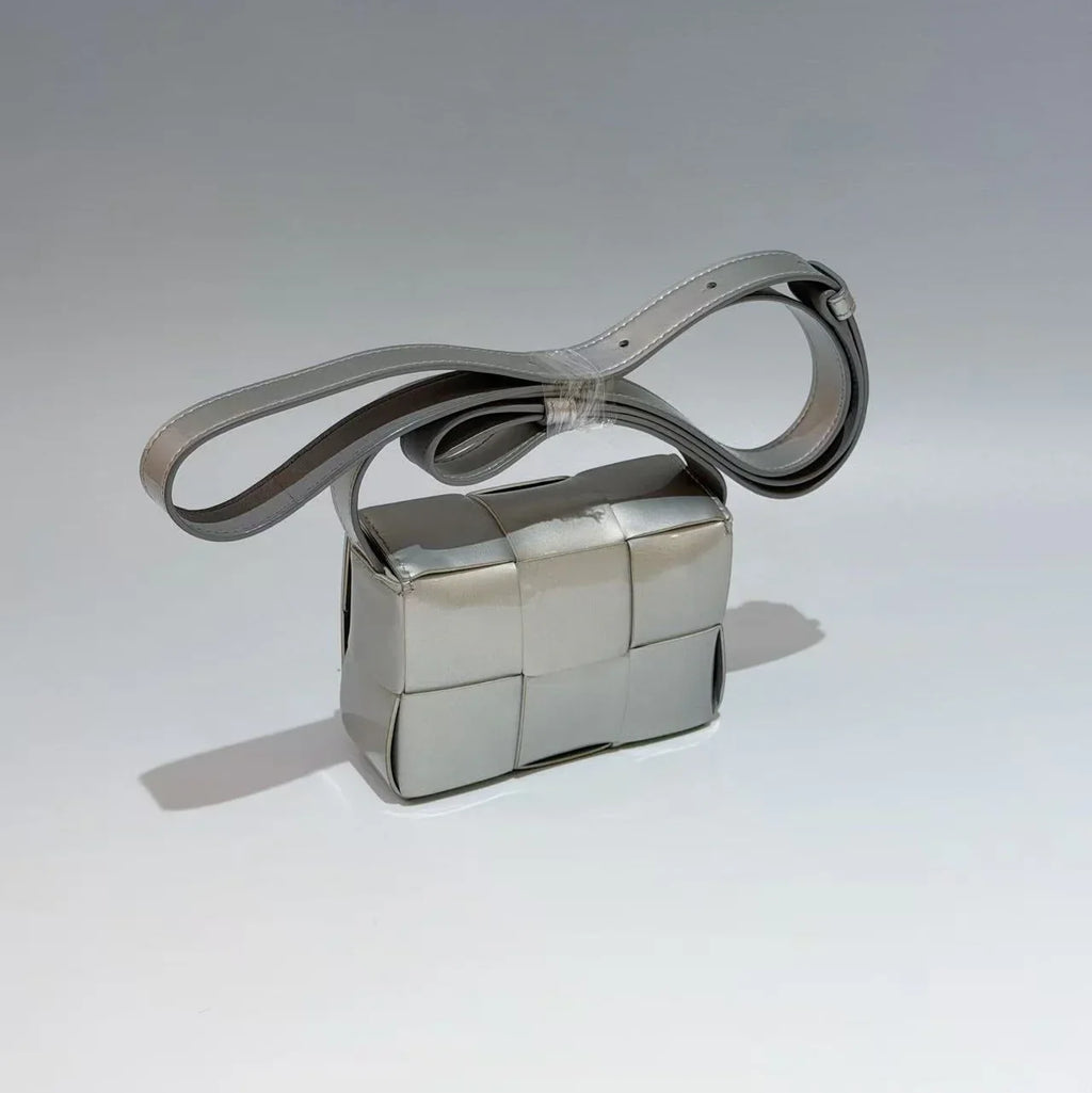 Bottega Veneta Metallic Candy Cassette Crossbody Bag