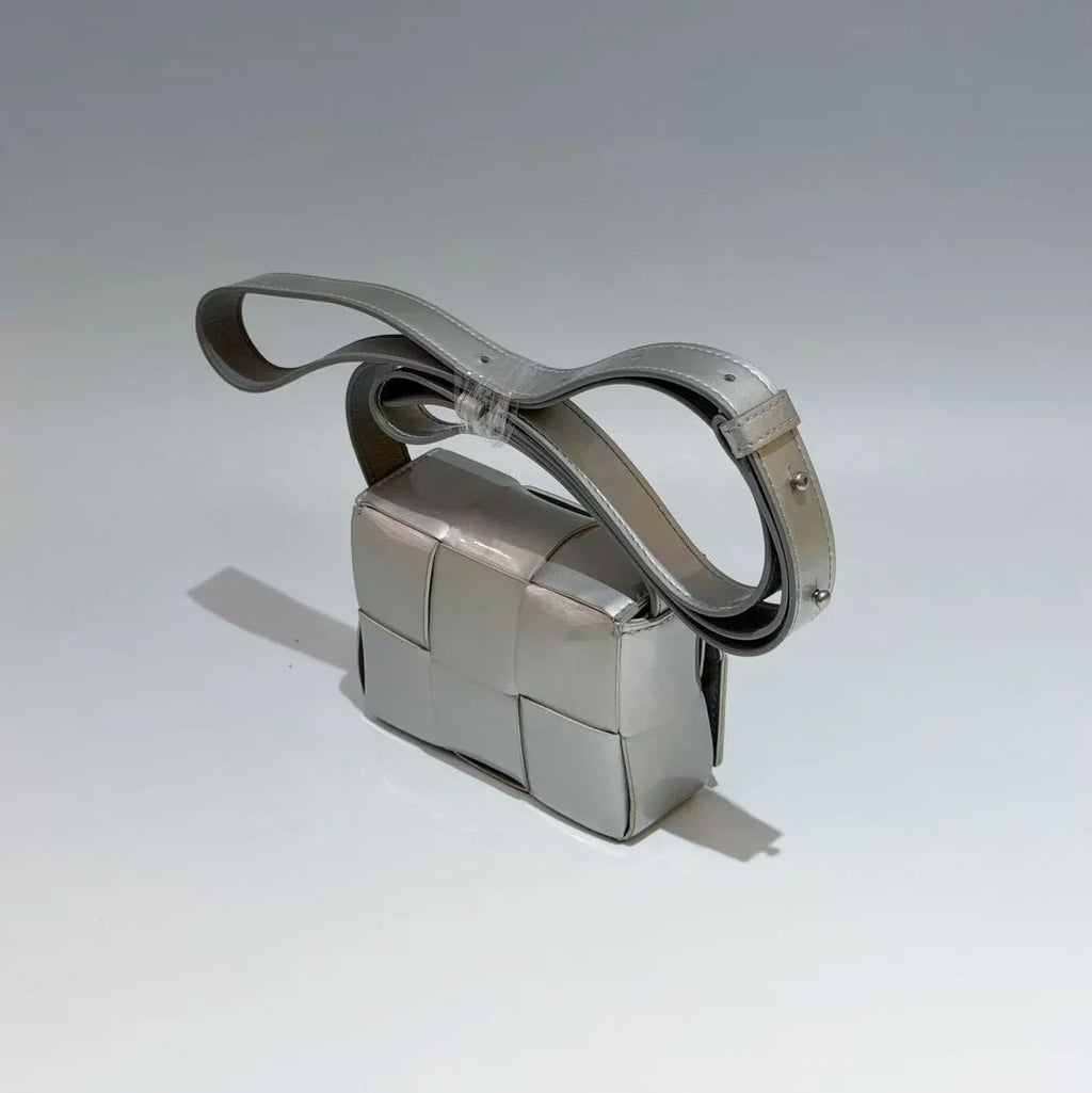 Bottega Veneta Metallic Candy Cassette Crossbody Bag