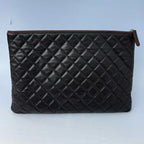 Chanel Caviar Leather Classic Document Clutch