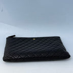 Chanel Caviar Leather Classic Document Clutch