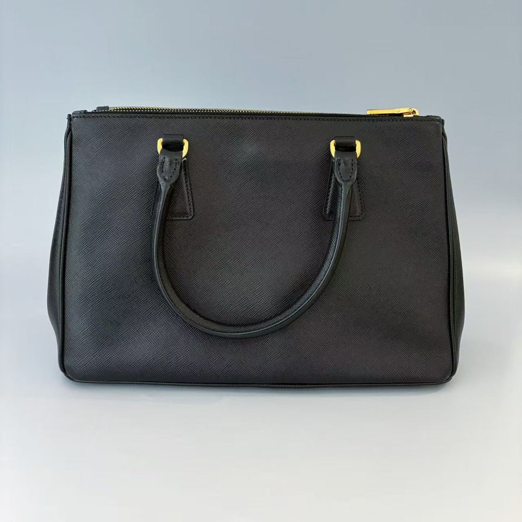 Prada Galleria Saffiano Leather Tote Bag Gold-Tone Hardware