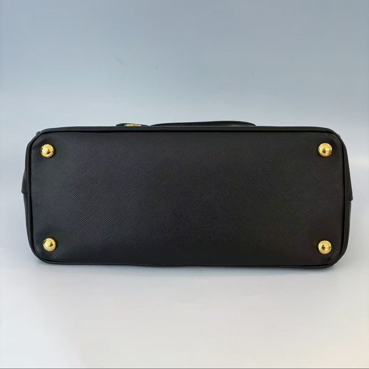 Prada Galleria Saffiano Leather Tote Bag Gold-Tone Hardware