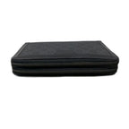 Gucci GG Supreme Black/Grey Travel Case Wallet