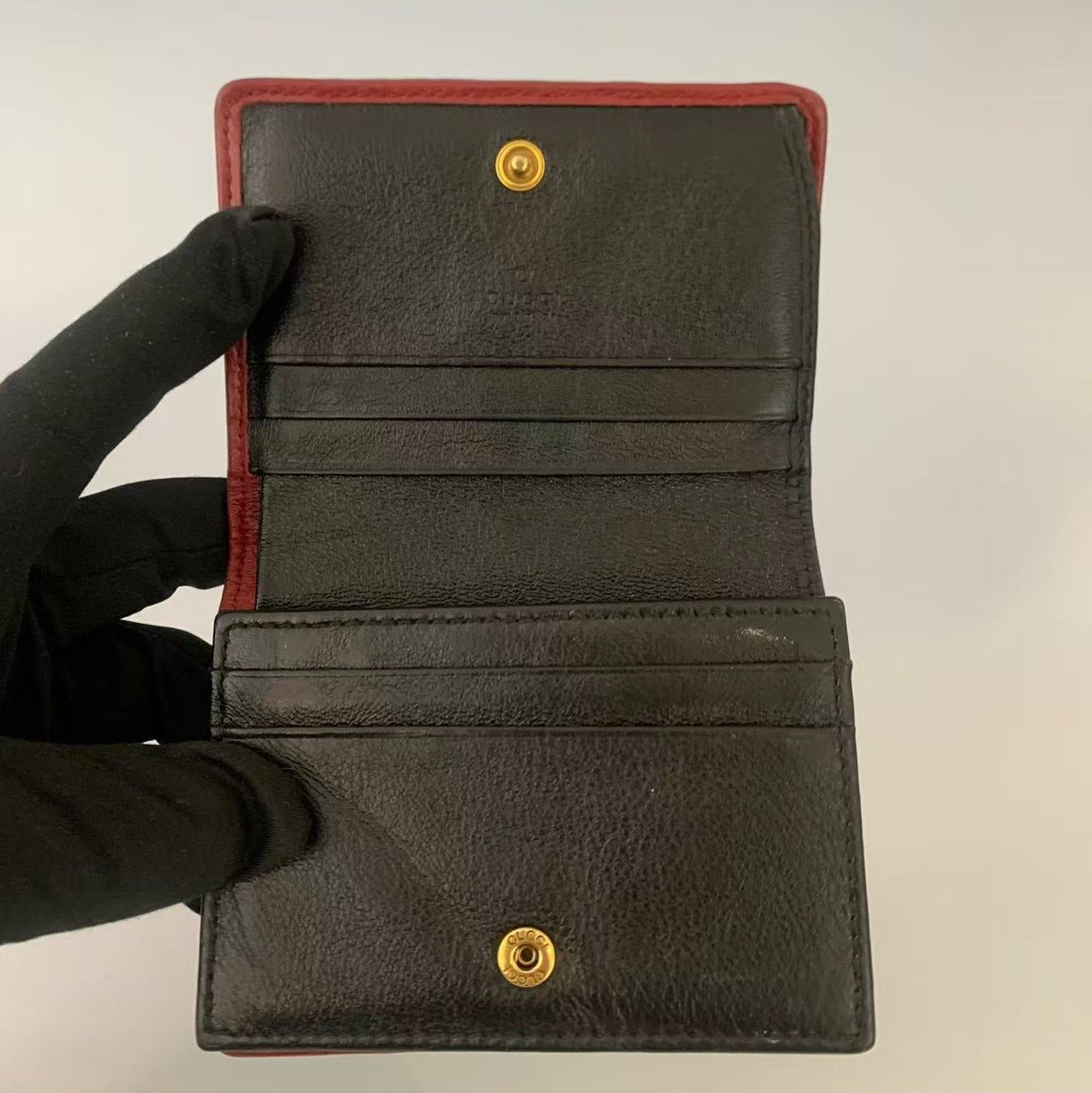 Gucci GG Marmont Leather Continental Flap Wallet