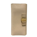 Salvatore Ferragamo Gancini Two-Tone Compact Bifold Wallet